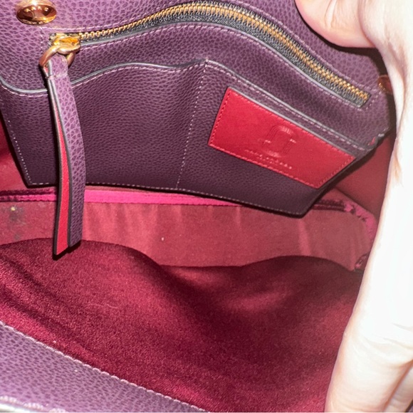 Marc Jacobs RARE Purple Leather Lock and Key Shoulder Bag - Picture 10 of 14